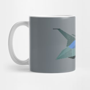 Falcon Retro - distressed Mug